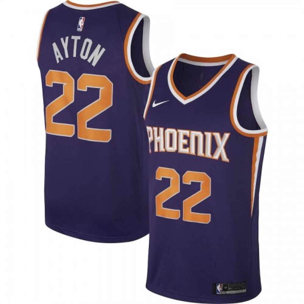 Men's Phoenix Suns DeAndre Ayton #22 Purple 2020/21 Swingman Jersey - Icon Edition-Pro Kit Vault | Brand New 26/27 Sports Jerseys
